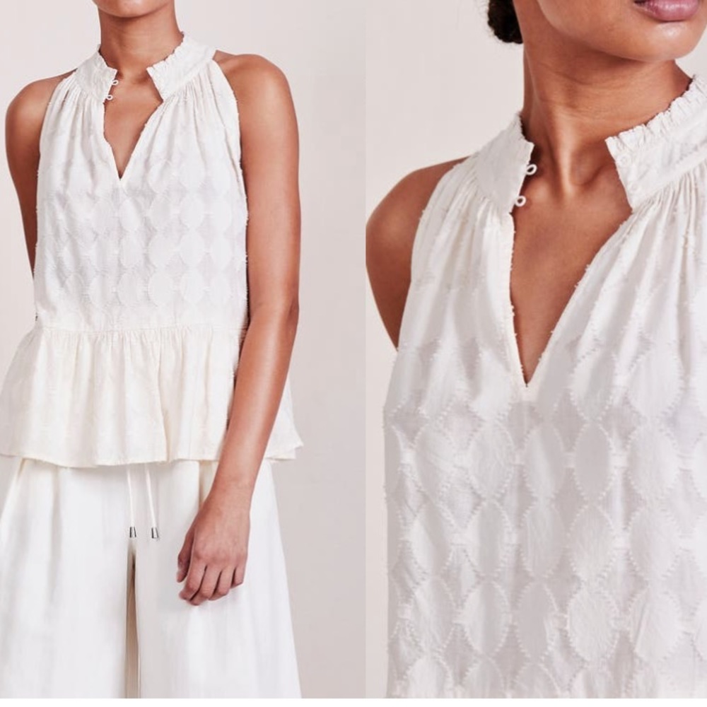 Apiece Apart Nissi Tiers Sleeveless Top